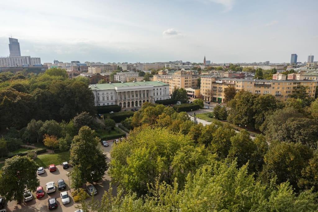 Specious City Center Studio With Park View Varsovia Exterior foto
