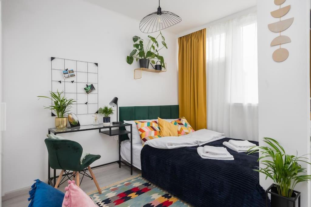 Specious City Center Studio With Park View Varsovia Exterior foto